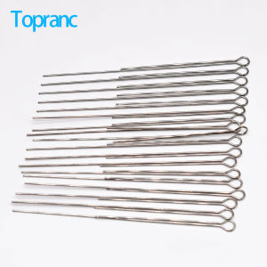 Topranc Smooth Rotating Sequin Steel Wire Fishing Accessories Composite Spindle DIY Long Needle 70mm-80mm