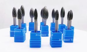 1pcs H Type 6mm Shank Tungsten Carbide Rotary Burrs Milling Cutter Rotary Tool