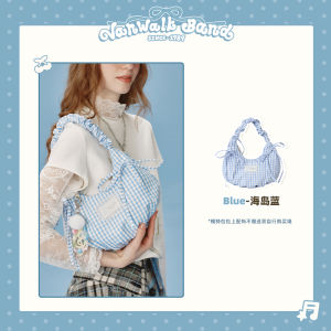 Ballet Style Lace Butterfly Knot Handbag Single Shoulder Bag Underarm Bag Soft Polyester Material Casual Leisure Handbag