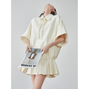 XIAODADEHUA | Sleeveless Tied Casual Loose Dress