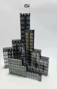 Cầu đấu dây điện domino TC60A-4Cầu đấu Terminal Block 3 pha 4 cực 12 pha chống cháy chịu tải cao