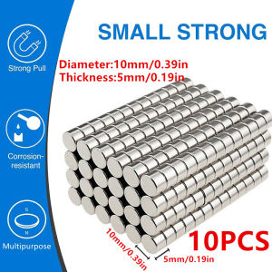 10x10 10x5 10x3 Super Strong Magnetic Powerful Small Round Disc Fridge Magnets for Building Science Crafts Office Kitchen Decor