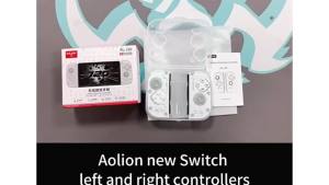 Aolion | AOLION J20 Hall Joy-con Gamepad for NS2/Switch OLED/Switch NFC HD Shake Lite Left and Right Split Game Controller