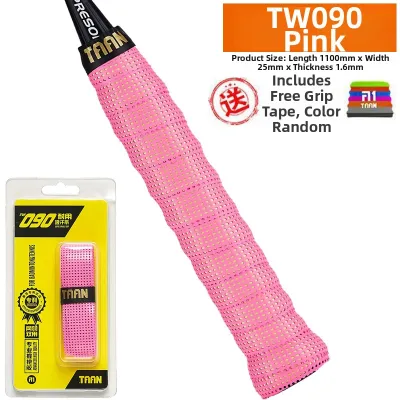 TAAN Thickened Anti-Slip Badminton Racket Tennis Racket Fishing Rod Dragon Bone Hand Grip Sports Sweatband PU Material