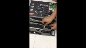 Bộ dao 6 món hình sọc everrich