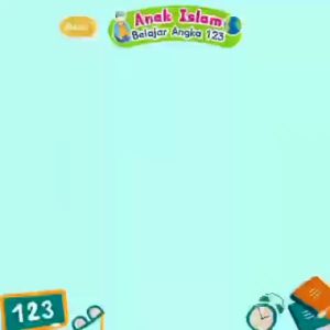 GMB Boardbook Anak Islam Belajar Angka 123 Ahlan!