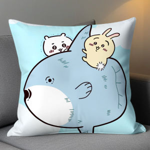 Double-Sided Anime Cartoon Pillow Cushion Sofa Decorative Pillowcase Square Plush Fabric Versatile Home Decor from China