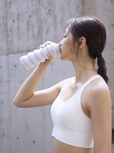 【YOUONE】Yoga Fitness Running Sports Tank Top Fitted Seamless Shockproof Bra Adjustable Chest Bra