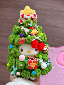 Đồ Chơi Búp Bê Hellokitty Giáng Sinh Dễ Thương Đồ Chơi Búp Bê Cotton Đồ Chơi Búp Bê Lông Mịn Đồ Chơi Búp Bê Cho Bé Gái 17-18cm