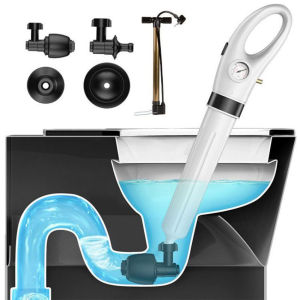[Fast Delivery] High Pressure Pump Cleaner Toilet Plunger Air Drain Blaster Pressure Pump Cleaner Drain Blaster Sink Sewer Toilet Cleaning Clogging Unblock