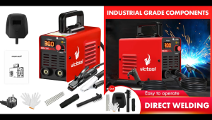 Máy hàn mini Victool máy hàn điện tử chính hãng MMA 300 máy hàn que 1.6 - 3.2. Tặng bộ phụ kiện đầy đủ