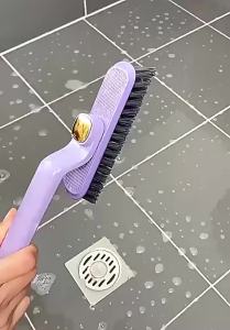 360° Multi-Function Rotating Crevice Cleaning Brush Hand-held Corners Cleaning Toolfor Bathroom Kitchens Floors Toilet Windows
