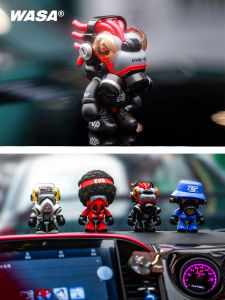 WASA Chameleon Car Series Collectible Figurine Blind Box Parking Sign Decoration Table Top Decoration for Boys PVC Material