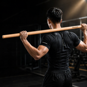 Theratools | Fitness and Yoga Wooden Stretching Stick