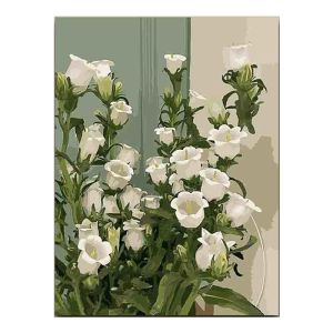 Diy Digital Oil Painting Rose Hand Coloring Healing Stress Relief Wall Art Living Room Decor Texture Painting Unframed Artwork