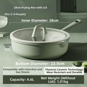CAROTE | Titanium Ceramic Non-Stick Frying Pan