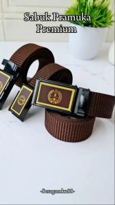 Ikat Pinggang Pramuka SD-SMP-SMA Bahan Nilon Premium -Seragamku88