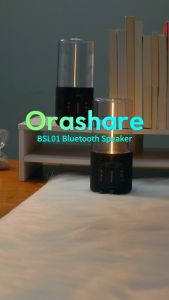 Orashare BSL01 Hi-Fi Bluetooth Speaker with Atmosphere Light TWS Super Bass Wireless Speaker Support Bluetooth 5.3 TF Card USB