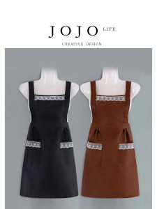 Ladies Oil-resistant And Dirt-resistant Princess-style Apron Waist Apron One-size-fits-all Korean-style Household Cleaning Tool