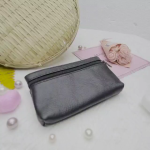 SYILING BAG KULIT LEMBU SMALL SAIZ COIN PURSE LEATHER READY STOCK BEG DUIT SYILING BEG BUDAK SEKOLAH BEG DUIT COIN WALLET
