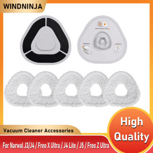 Sweeping Robot Mop Stand Mop Cloth For Narwal J3/ J4 / Freo X Ultra / J4 Lite /J5 / Freo Z Ultra Vacuum Cleaner Mop Cloths Rag