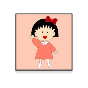 Bandai | Chibi Maruko Chan Anime 5D Full Round Drill Diamond Painting Picnic Mosaic Embroidery Art Home Wall Decor DIY Craft
