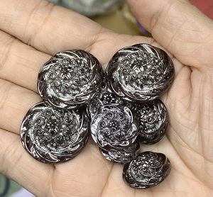 Set 5 cái nút 1 cỡ dùng kết áo kiểu áo vest áo khoác đẹp lung linh