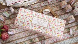 32 Rolls Washi Tape Set Colored Floral Decorative Masking Tape Artists Tapes for Journaling Junk Journal DIY Craft Projects