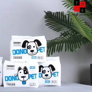 POPOK HEWAN PELIHARAAN JANTAN DONO MALE ANJING DISPOSSABLE DIAPERS PUTIH BIRU