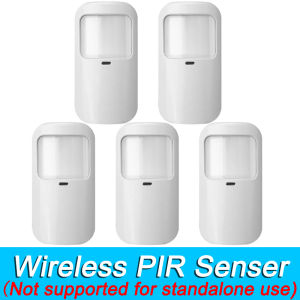 Wireless PIR Infrared Detector White 433MHz EV1527 Human Motion Sensor For Smart Home Security Burglar Alarm System