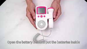 Home Fetal Doppler Baby Heart Monitor Device LCD Screen Pregancy Use