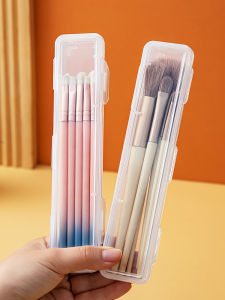 Hộp Đựng Chổi Trang Điểm Di Động Du Lịch Chống Thấm Nước Bụi Mỹ Phẩm Môi Trường Làm Đẹp Dụng Cụ Trang Điểm