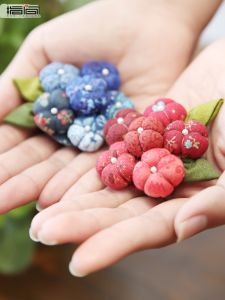 Creative DIY Brooch Pin Kit for Beginners Jewelry Making Fabric Collage Materials Non Embroidery Set Home Sewing Tools