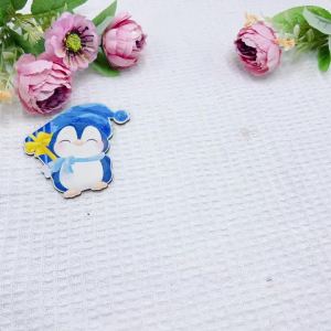 6-Piece round coaster Cartoon characters Patterned wooden Material is very Suitable for Carnival party desktop Decoration