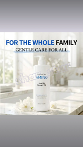 The Dream Amino Family Shampoo Sulfate-Free Silicone-Free Protein Mildly Acidic pH 5.5 1000ml