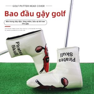 Dominant | Bao Che Gậy Golf Chống Nước Đính Thêu Hình Sọ Có Khóa Từ