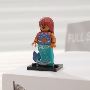 Rare Small Particle Building Blocks Mermaid Doll Assembly Toy for Girls And Boys over 6 Years Old Third Party out of Print