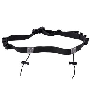 Outdoor Fitness Waist Belt with 6 Loops Adjustable Fit Breathable Nylon for Runners and Sports Enthusiasts