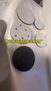 5 inch 8 lubang spon bantalan amplas / Foam pad / Spon amplas bulat / Untuk menggiling dan memoles Interface Pad