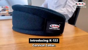 KOYOTO K-122 Cervical Neck Collar For Neck Injury Neck Pain Support/Post-Operative Rehabilitation/Chronic Headache Relief/Neck Pain High Quality Neck Collar Premium Quality Cervical Collar High Density Sponge Neck Care Neck Pain Relief.