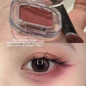 Durable Multi-purpose Mono Eyeshadow Red-Brown