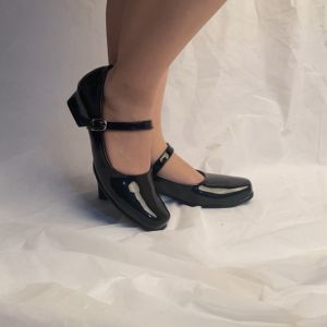 Sepatu Pentofel Wanita Uk Besar 4142434445 Hak 3Cm/Sepatu Pentofel Paskibra Wanita Big Size Jumbo/Sepatu kerja Wanita/Sepatu Formal