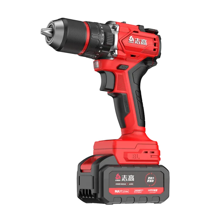 CHIGO | Máy Khoan Điện Không Chổi Than Công Suất Cao 13mm | Lazada.vn