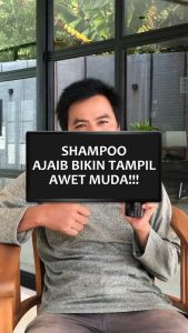 Aestika Shampo Penghitam Rambut Beruban - Hair Coloring Shampoo 1x Keramas (Bpom) Penghitam Uban