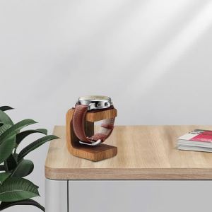High-Quality Wooden Watch Holder Jewelry Organizer Display Stand For Bracelet Ring Earring Watch Display Solidwood Watch Stand