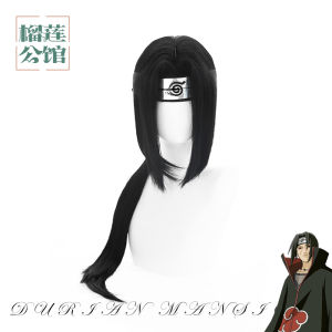 Durian Mansion Naruto Itachi Uchiha Skunk God Cos Wig Scalp Top Yato-No-Kami Dog Lang Style