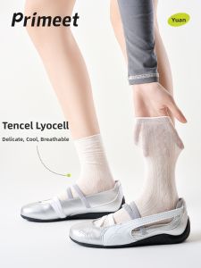 PRIMEET | Thin Breathable Ballet Style Socks