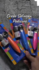Credo Solingen Pedicure Penghalus Tumit Kerok Telapak Amplas Kaki Kering Dan Pecah