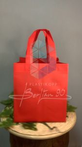 Isi 12 Tas Spunbond Goodie Bag 23x26x20 cm/Goodie Bag Alas/Goodie Bag Box/Tas Souvenir/Tas Belanja