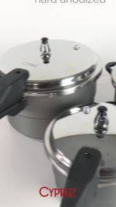 CYPRUZ Panci Presto 4 8 12 Liter (Anti Meledak Induksi Hard Anodized)